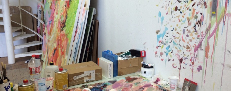 Impression aus dem Atelier von Jaemin Lee