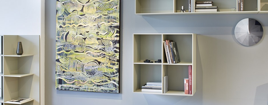 Werke von Lucia Brauburger bei BoConcept Frankfurt